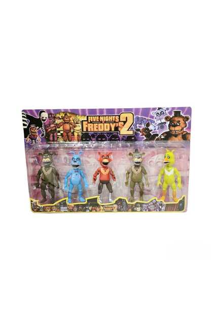 Set 5 Personaje Virtual Trend®, Five Nights at Freddy's , Personaje Articulate din Jocul Video