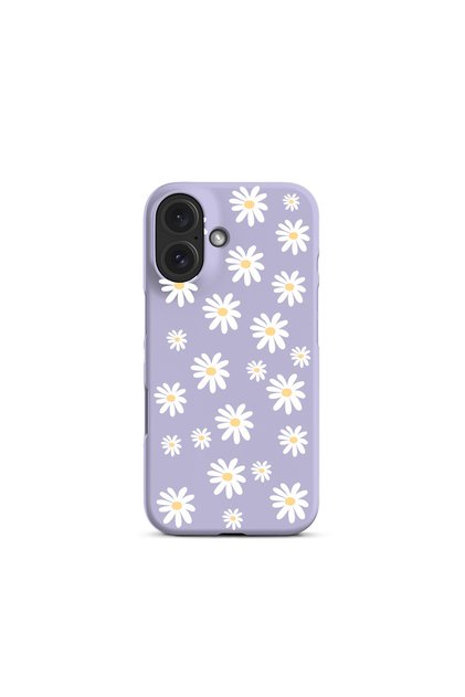 iPhone 16 Daisy Patterned Launch Case