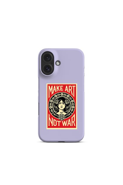 Iphone 16 Uyumlu Make Art Tasarım Baskılı Lansman Telefon Kılıfı