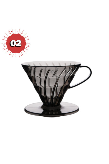 V60 dripper for specialty coffee, filter dripper
