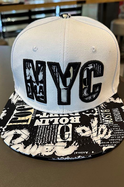 Hip Hop Snapback Cap Şapka Siyah Unisex Erkek/Kadın (Arkası Ayarlamalı)