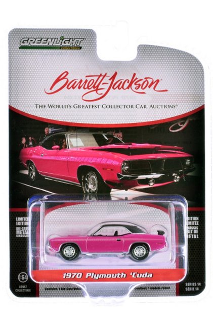 Greenlight Barrett-Jackson 1970 Plymouth'Cuda - 1:64