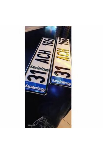 Standart App Plaka (Cemiyet Baskı Qr Kodlu)
