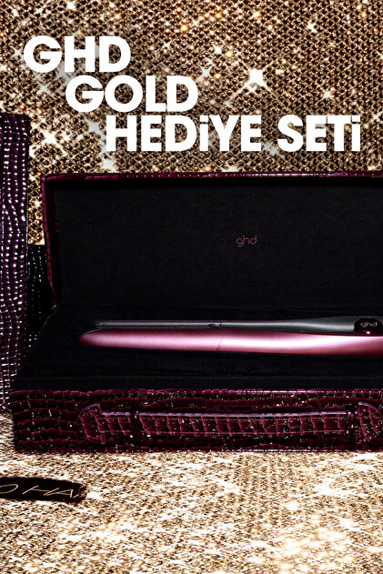 Ghd Gold Cherry Chic Hediye Seti – Profesyonel Saç Düzleştirici +
