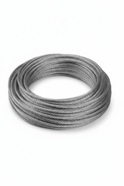 Çelik Halat Galvaniz 8 Mm (50 Metre)