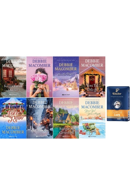 Debbie Macomber 8 Kitap Set / Kıyıya Vuran..+Çiçekleri Sevmek...+Bir Kış... (FİLTRE KAHVE HDY)