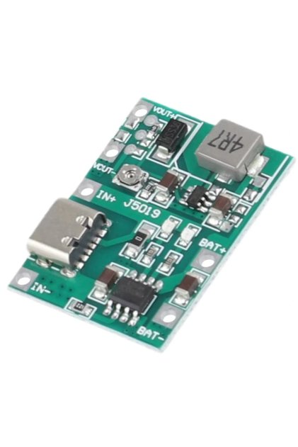 TP4056 Pil Şarj ve Yükseltici 3.7V 4.2V Type-C Usb