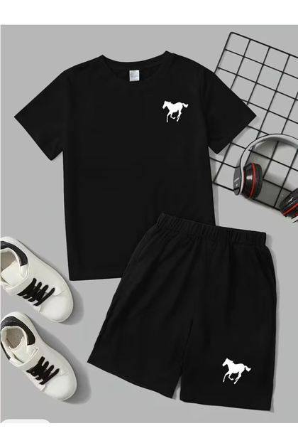 Children's T-Shirt and Pocket Shorts Set