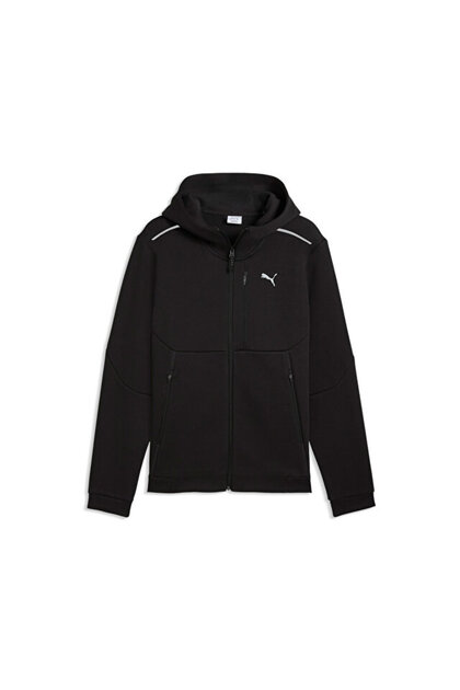 Puma Pumatech Full-Zip Hoodie Dk Erkek Günlük Ceket 63441501 Siyah