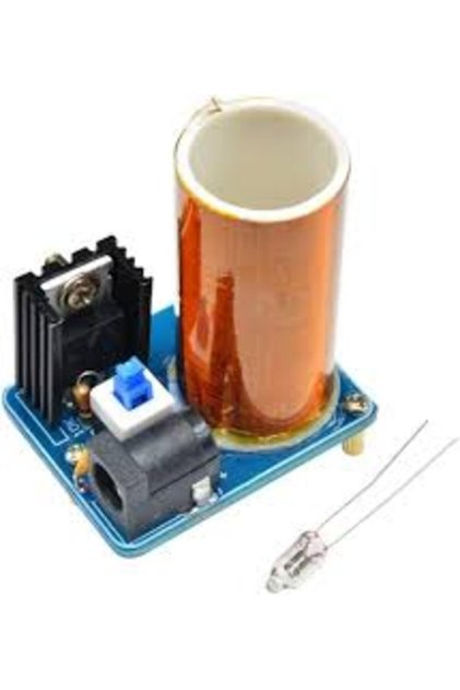 BD243 9-12 V Mini Tesla Bobin Kiti Modülü Montajlı