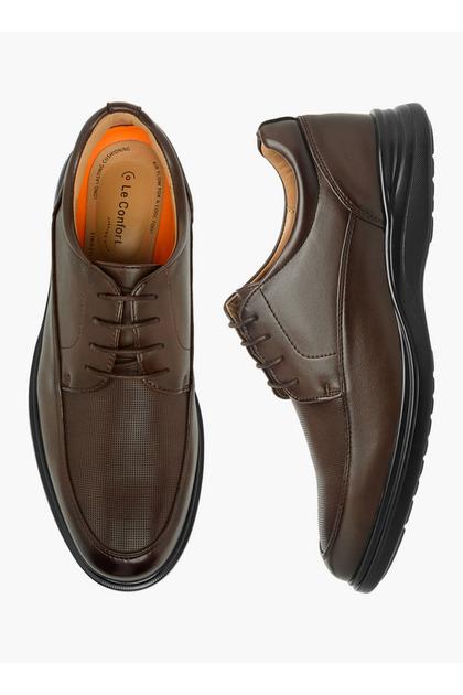 Men Lace-Up Derby Shoes