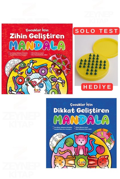 Mandala for Developing Attention and Mindfulness in Children (with Solo Test Gift)