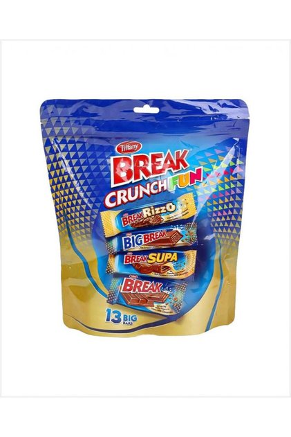 Break Multi-Pack Crispy Milk Chocolate Wafer Bars Sharing Bag (313g)