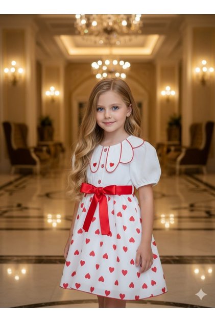 Girls' Dress for Holidays 3/7 Years Old
