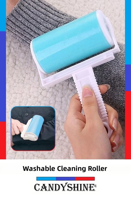 Lint Roller Washable Clothes Carpet Sofa Cat Dog Animal Hair Cleaning