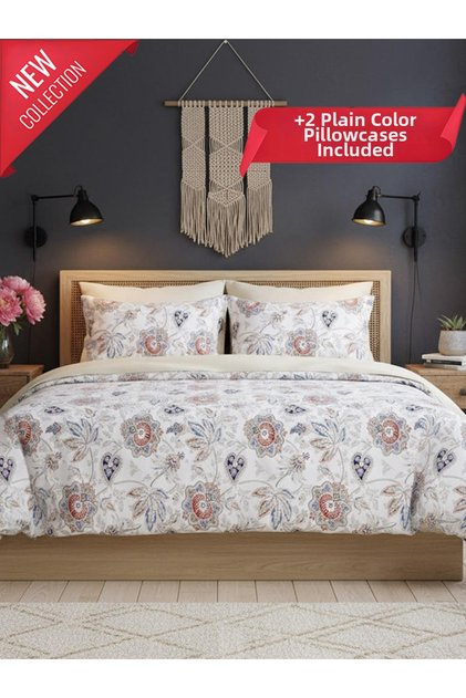 4-Pillow Double Duvet Cover Set Ottoman