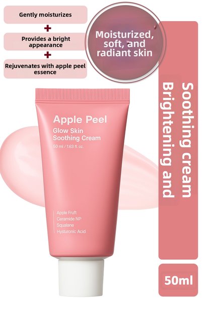 Apple Peel Glow Skin Soothing Cream / Skin Brightening and Soothing Cream 50ml