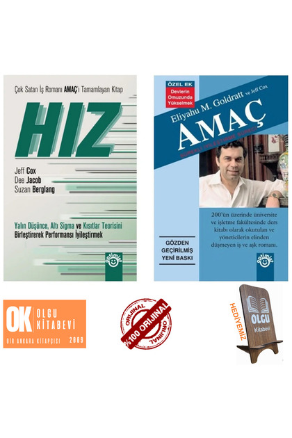 Optimist Yayınları Hız - amaç / 2 kitap set - ORJİNALKİTAP - Jeff