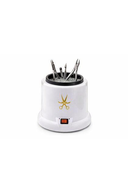Sterilizator Profesional cu Bile de Cuart pt Ustensile Metalice, Temp. 250C, Alb ideal pt Manichiura