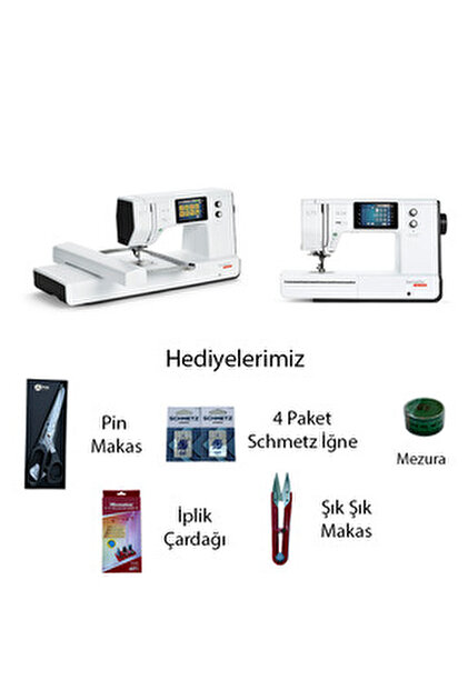 bernette B77 Deco Elektronik Ev Tipi Dikiş Nakış Piko Makinesi