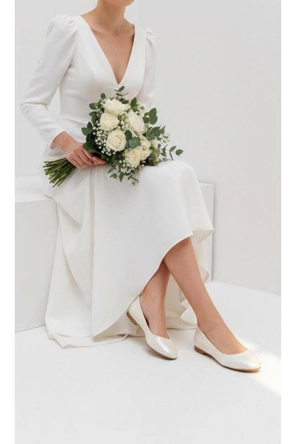 Bridal Flats Off-White
