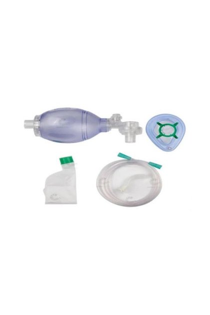 Pvc Ambu Seti Yetişkin Suni Solunum Maskesi