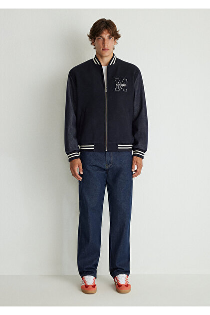 F.C.R.B. BIG STAR JERSEY BLOUSON M ネイビー Mavi M0110393-83699 Erkek M Baskılı Ceket - Fiyatı, Yorumları