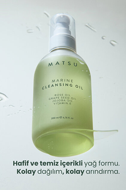 MATSU Makyaj Çözücü Nazik Temizleyici Yüz Temizleme Yağı 200 ml