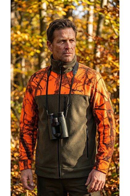 Tough Challenger Outdoor Polar Avcı Montu · Turuncu-Haki · Üç