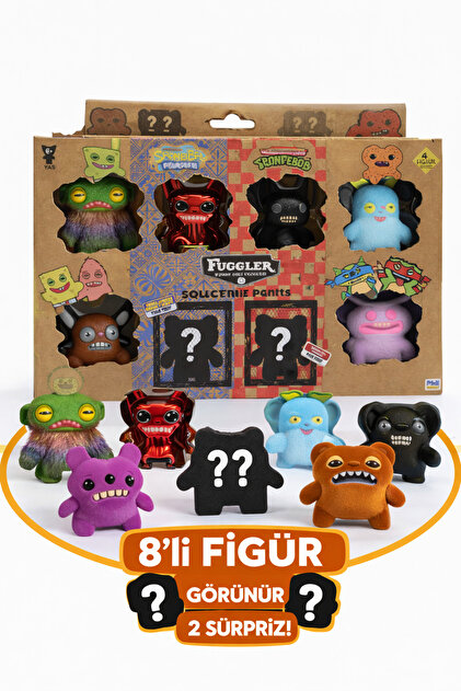 TOYFEST Fuggler Funny Ugly Monster 12'li Figür Seti – 2 Adet