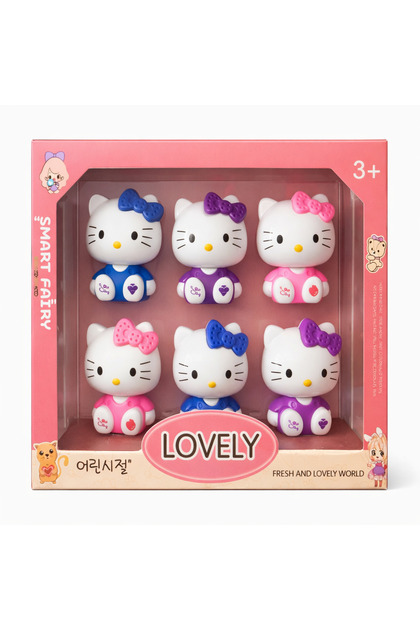 zirve oyuncak Hello Kitty Figür Oyuncak Seti 6'lı – Sevimli Mini