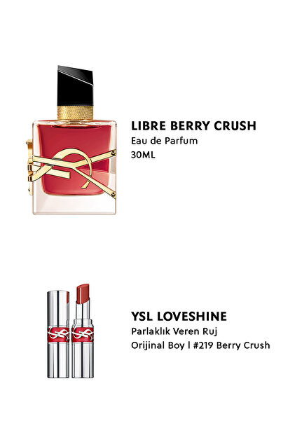 Yves Saint Laurent Libre Berry Crush 30 ml & Loveshine Berry Crush