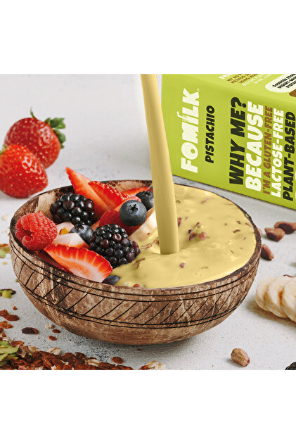 Fomilk Antep Fıstığı Sütü 1 L Glutensiz Bitkisel Bazlı Laktozsuz