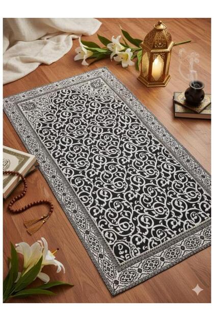Öznur Jacquard Woven Tapety Without Lining Without Fringes A.Brown 70X120