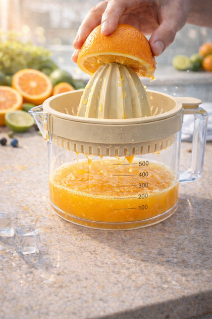 monkyです。Lemoni & Viva! Cooking 24 セット Melkan Home 0,5 Litre Krem Renk Limon Sıkacağı - Narenciye ve