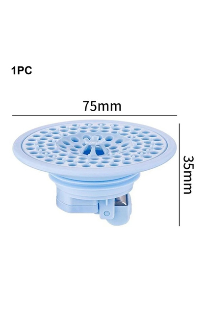 1PC Floor Drain Cover Anti Odor Insect Proof Universal Bathroom Sink Drain Core Hair Catcher Straine