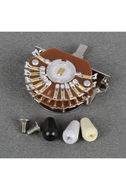 Super 5-Way FLEOR 1PC Electric Guitar Pickup Selector Switch 5/3 Way / Super 5-Way Switch and Tips f