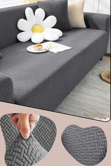 Brick Pattern 3-Seater Sofa, Sofa, Sofa Bed Cover, Flexible, Lycra Sofa Cover
