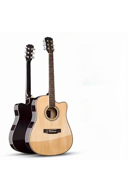 40/41 Inch Beginner Guitar - Spruce Veneer Acoustic Guitar.(Natural)