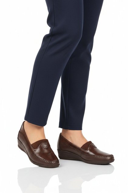 Brown Women's Classic Shoes Pc-54947 Z