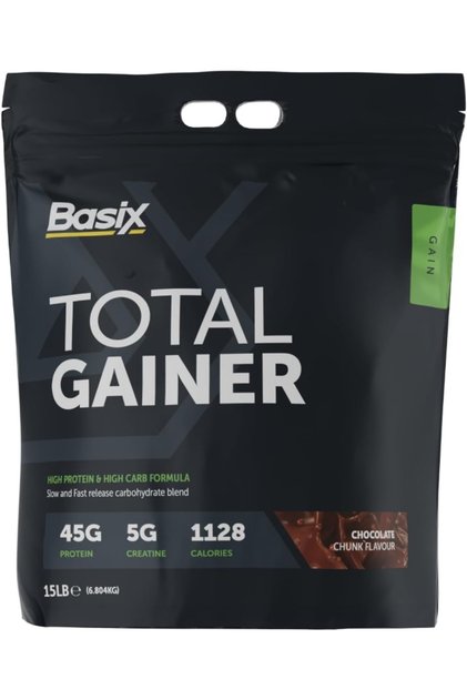 Total Gainer Chocolate Chunk 15 Lb