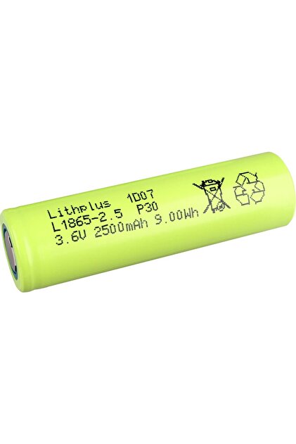 Samsung Lithplus 18650 Li-Ion Şarj Edilebilir Pil 2450 mAh 3.6 V