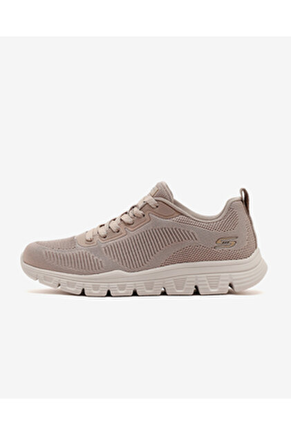 Skechers FASHİON FİT - WİLD AURA Kadın Bej Spor Ayakkabı 88888179