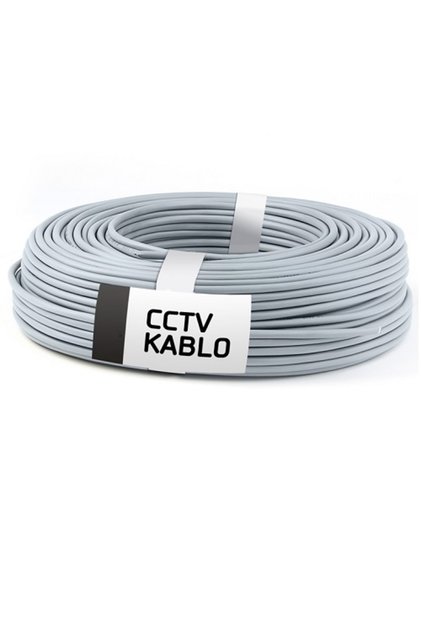 Martel 2+1 100mt copper cctv cable 2x0.50+1x0.33