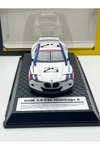 HOBBİEZ WORLD CCA 1:24 BMW 3.0 CLS HOMMAGE R Diecast Model Araba