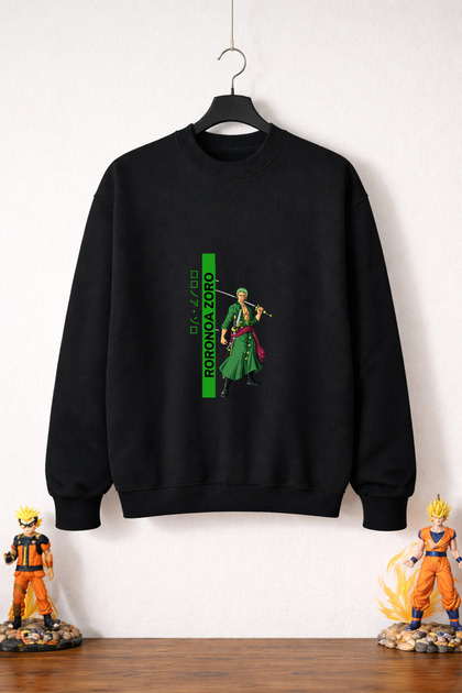 One Piece Zoro 5 Sweatshirt (3 Threads 100% Cotton)