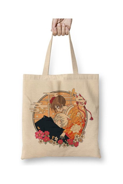 Kamisama Kiss Kamisama Hajimemashita Tomoe X Nanami Cloth Bag Shopping Bag Beach Bag