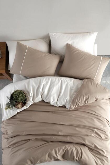 Bern 100% Cotton Double-Sided Double Duvet Cover Set