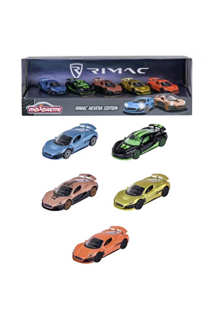 Coffret Majorette Giftpack SL 11 – 5 Véhicules édition Limitée Graffitis, Dont 2 Exclusifs, échelle 1/64 – Dès 3 Ans