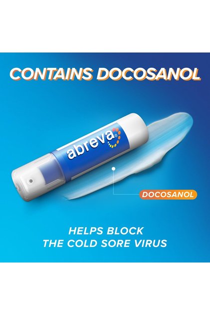 Docosanol 10% Cold Sore Pump | Fast Cold Sore Treatment | Helps Shorten Healing Time | 2g Tube